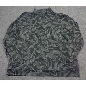 PXG Parsons Xtreme Golf Mens Black L 1/4 Zip Performance Camo Pullover